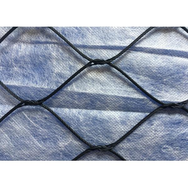 Black Oxide 316L Stainless Steel Wire Rope Woven Garden Fence