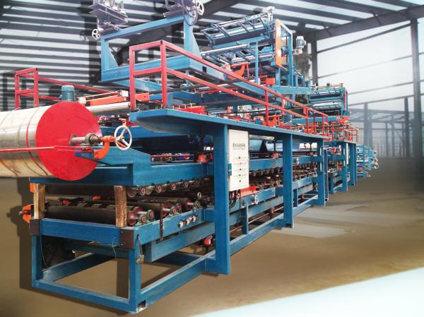 Cheap Colored Steel Foamed Sandwich Panel Roll Forming Machine Hydraulic Cutting for sale