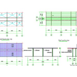 ODM Gas Station Shed Steel Frame Industrial Buildings Prefab ISO9001
