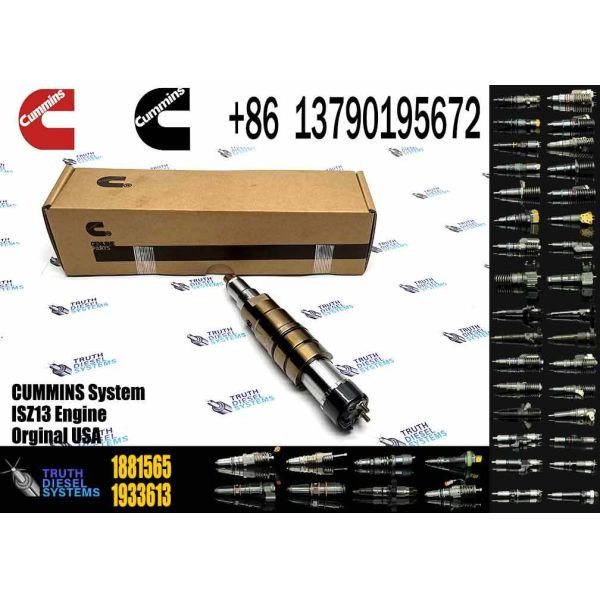 New Shumatt XPI Fuel Injector 1881565 Common Rail Injector 1881565 for diesel Fuel Engine DC13 1933613 2057401 2058444 2419679