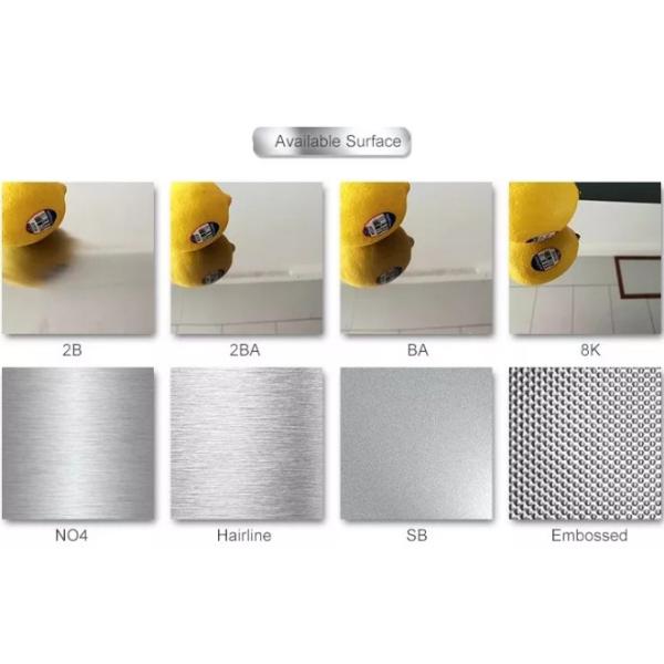 DIN 14301 304 430 904 Hot Rolled Stainless Steel Coil 2B 1mm Stainless Steel Sheet