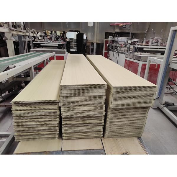 Waterproof Interior Ceiling Bamboo Fibre Pvc Wood Wall Panels for Design Home Decor