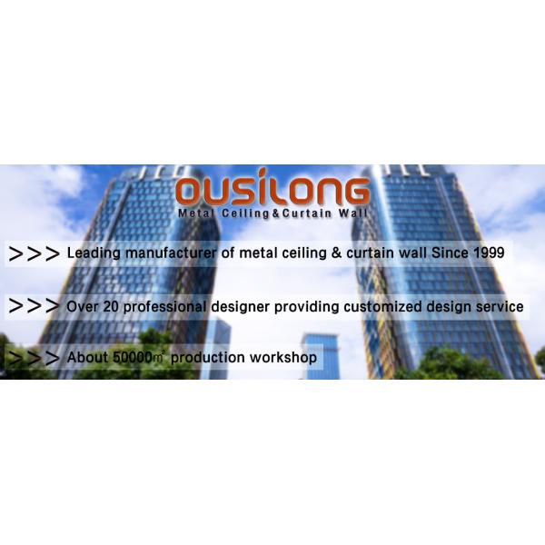 Custom Made Perforation 600*600*600mm Clip In Ceiling