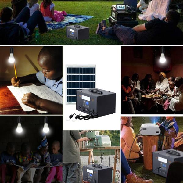 POWER 1100W Power station LiFePO4 Solar Generator 230V EU Plug Portable Power Station for Emergency Outdoor