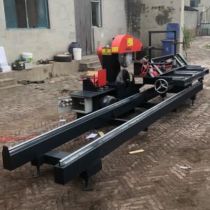 China Push Wood Band Saw Round Log Circular Saw Slide Table Saw Machine on sale