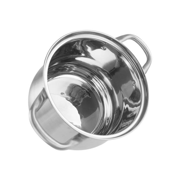 Different Size Stackable Steamer Pot Stainless Steel Material Double Layer