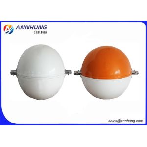 Quality Aluminum Materia Aircraft Warning Sphere 600 Mm / Customized Diameter wholesale