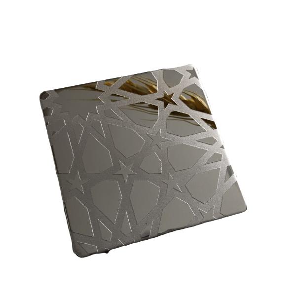 Interior Decorative Elevator Stainless Steel Sheet Etching Ceiling Door 304 201