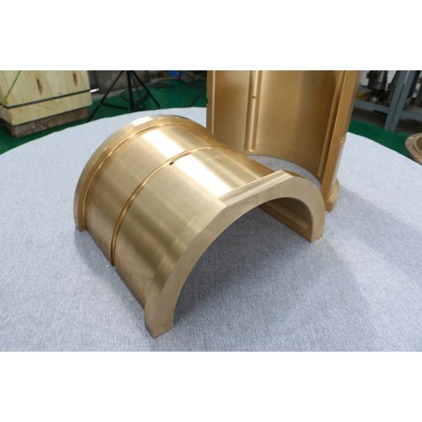 Centrifugal Casting Bronze Bush Bearings High Tensile Oiling Lubricant