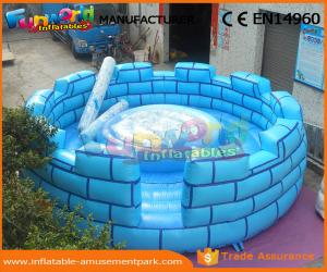 Quality PVC Gladiator Joust Game Inflatable Sports Arena Interactive Game For Kids / Adults wholesale