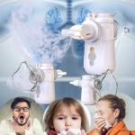 Portable Vibrating Mesh Inhaler Home use Atomization Rate ≥0.3ml/min