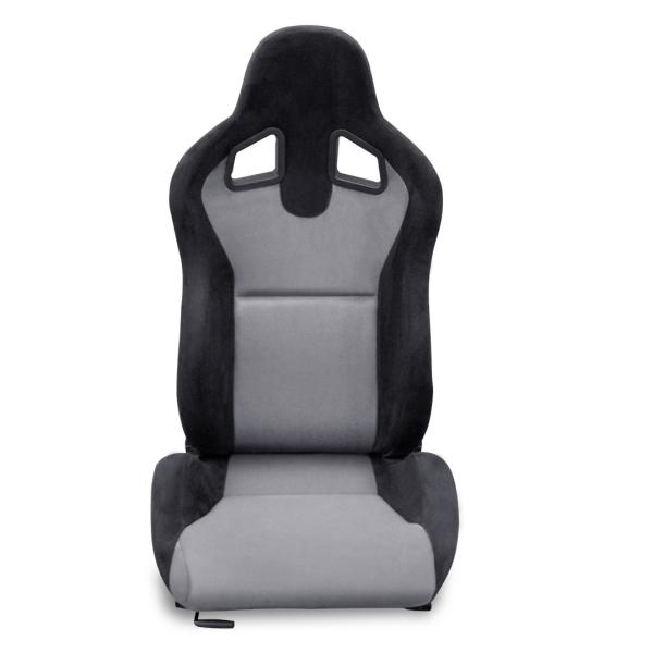 Double Or Single Slider Sport Racing Seats / Fabric Suede Racing Seats