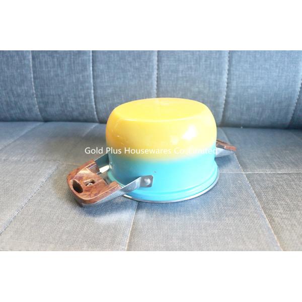 Rainbow Household Soup Pot Set For Stainless Steel Kitchenware