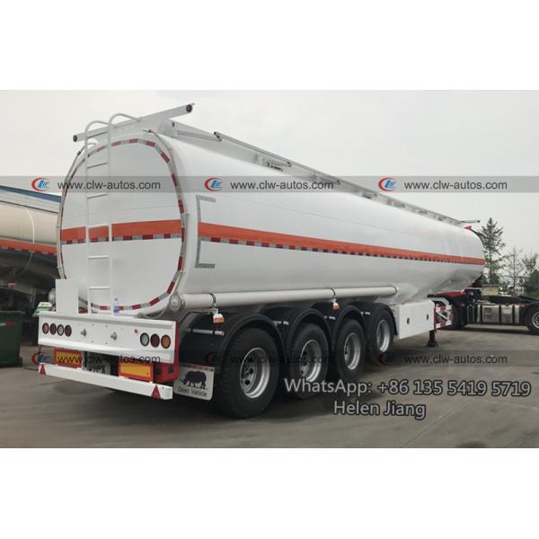 4 Axle Front Axle Liftable 50000L Fuel Tanker Semi Trailer