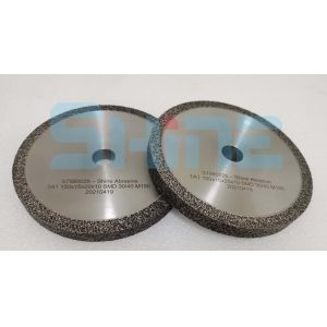 Cylindrical Diamond Metal Bond Grinding Wheels 150mm For Ceramics