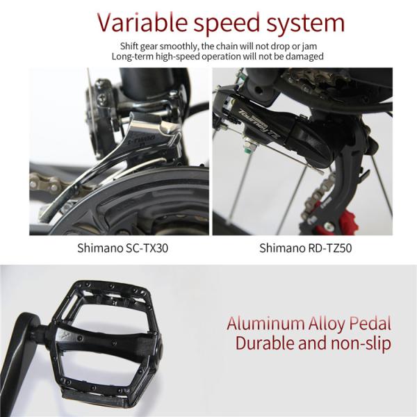 6061 Alu Electric Fat Tyre Mountain Bike 45 - 50km Electric Mode Range 15Ah