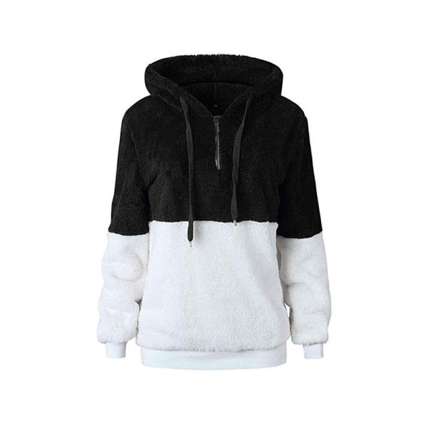 Factory Custom 100% Polyester Zipper Up Women's Long Sleeve Hoodies Fleece Sweatshirts Pullover