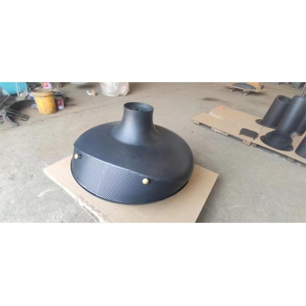 Decorative Morden Indoor Warm Oval Wood Burning Ceiling Suspended Fireplace