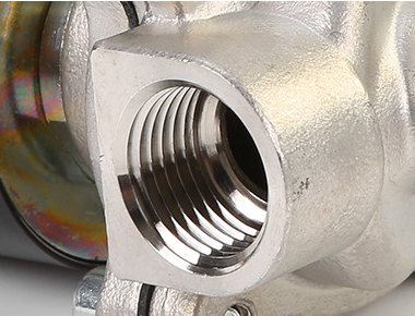 Normally Closed Solenoid Pneumatic Valve / Thread Water Solenoid Valve 1/2" Inch