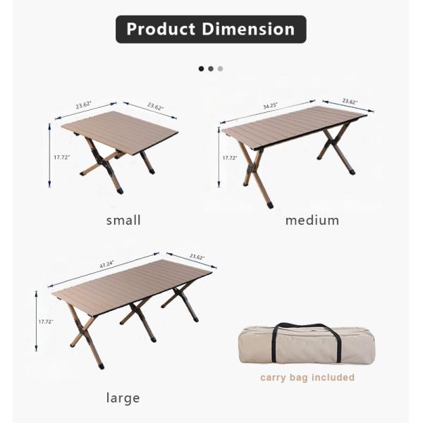 Table specifications diagram