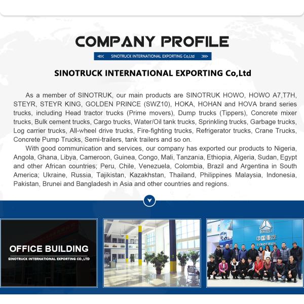 Sinotruk Howo A7 6x4 10 Wheel Fuel Tanker Truck With 371hp Euro 2 Engine