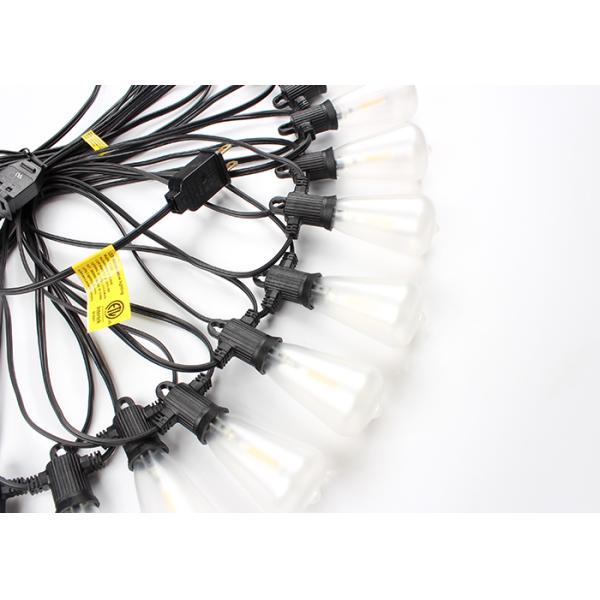 IP65 Waterproof Frosted ST38 Hanging Bulb String Lights