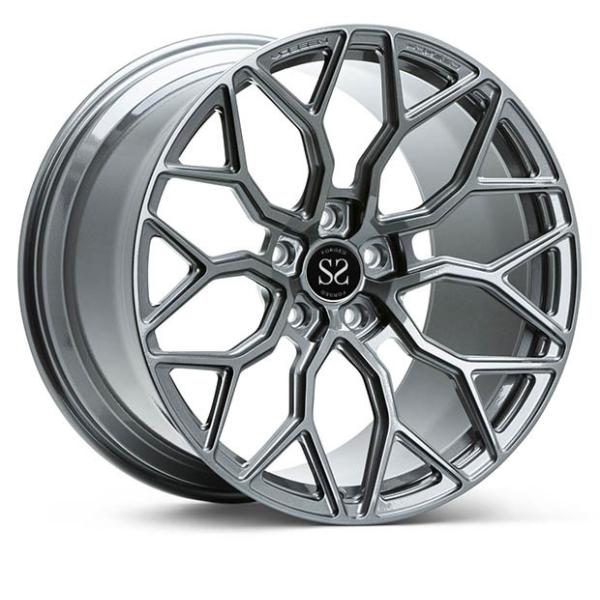 20" 1 Piece Forged Wheels For BMW X5 X6 Gun Metal Machined 20 Inch Alloy