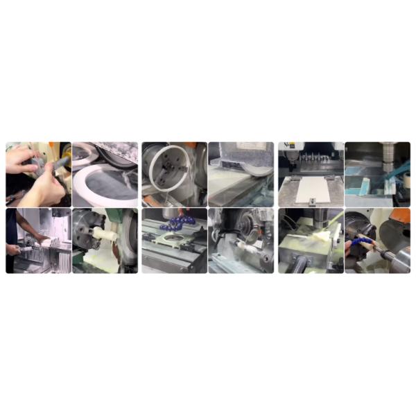 Industrial Electrical Technical Machinery Heat Resistant Alumina Ceramics Structural Parts