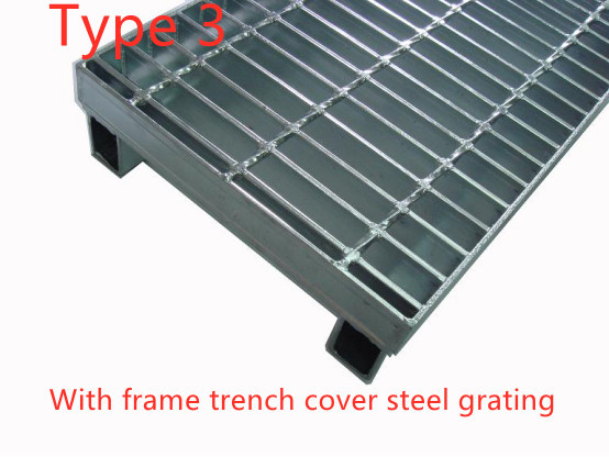 3mm, 6mm Water Floor Drain Cover Stainless Steel Grating With Angle Sided