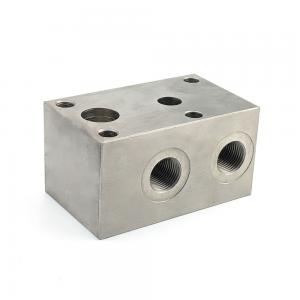Quality ASTM Standard Customized CNC Machining Center for Hydraulic System Manifold Valve Block wholesale