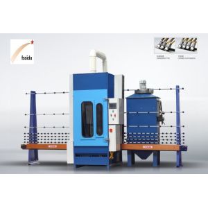 Remotely Guided Installation Glass Sandblasting Machine for Sand Blasting Glass/Mirror