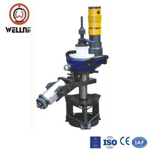 Low Noise Pipe Automatic Beveling Machine Low Friction Adjustable Bearing System