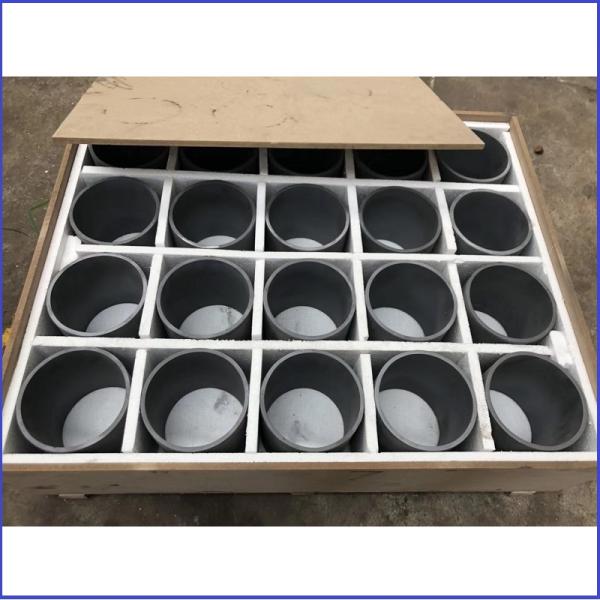 Wear Resistance Sisic Silicon Carbide Pipe Ceramics Liner With Long Life