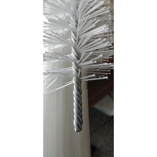 Stainless Steel Axe Length 660mm 1mm PP Filament Diameter Spiral Brush