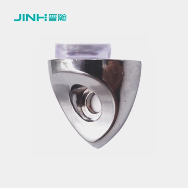 2mm Thickness Glass Panel Clamp OEM Customizable With Fish Mouth Type