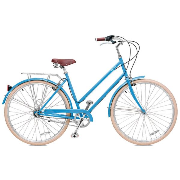 Carbon steel colorful 26 inch OL elegant city bicicle for lady single speed