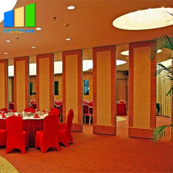 Gallery Acoustic Room Dividers Restaurant Aluminium Sliding Door 5 Years Warranty