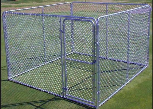 Cheap 1.8m Height Strong Large Metal Dog Kennel Portable Dog Fence For Camping for sale