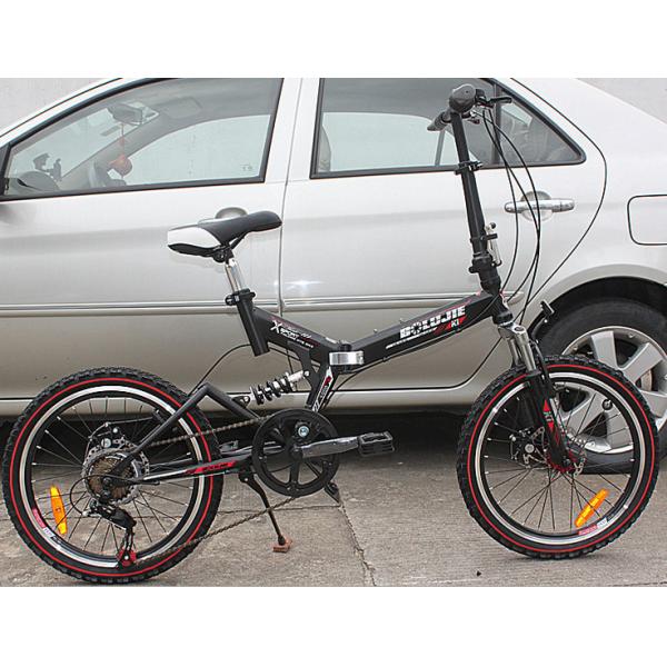 7 Speed Gear Steel Disc Brake 20 Inch Foldable Bike