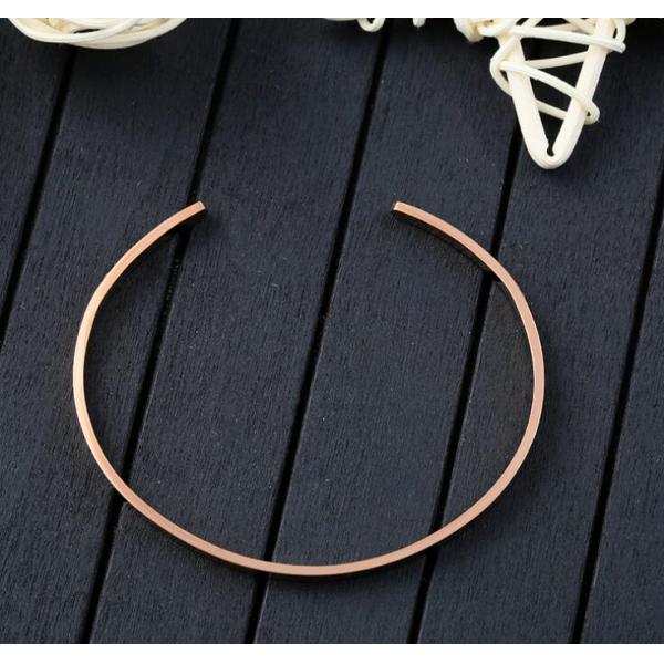 Beautifully Simple, Meaningful Initial Bar Bracelet Personalized with Custom Stamped Letters Stainless Steel Bracelet