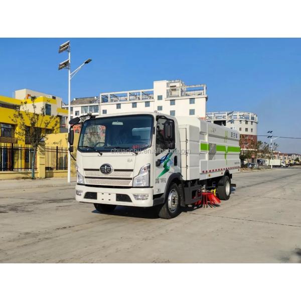 Custom's Convenience Made Easy with Dongfeng Pure Electric Road Sweeper Washer's Eco-Friendly Cleaning