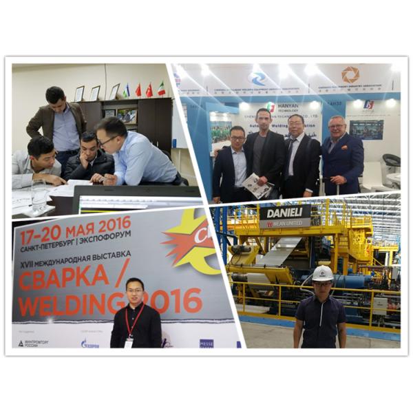 Precision Cylinder Nut Gas Shielding Welding Machine For Compression Hydropneumatic Tanks