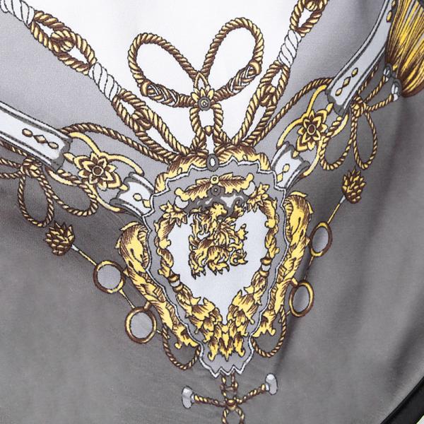 High Street Casual Wear Women Crop Top Printed Hem Sharp Angle Show Back