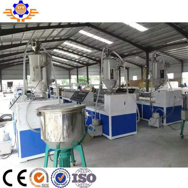 12-55MM 55Kw Single Screw PP Pipe Extrusion Machine Pe Pipe Making Machine