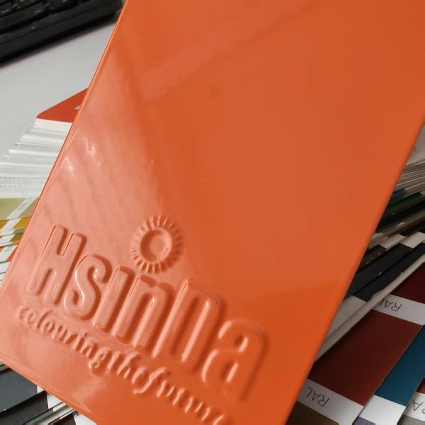 Outdoor Heat Oroof RAL 2004 90% Glossy Orange Dry Powder Coating Paint for Cabinet Box Spray Coat