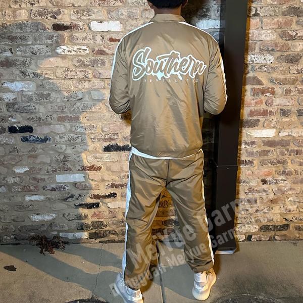 Fashionable Mens Oversized Tracksuit Two Piece Jogging Suit Digital Print