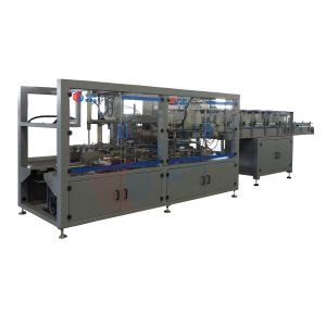 10KW 0.7MPa Auto Wild Mouth Bottle Wrap Around Case Packer Machine
