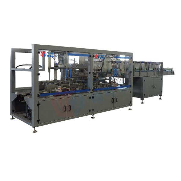 Cheap 10KW 0.7MPa Auto Wild Mouth Bottle Wrap Around Case Packer Machine for sale
