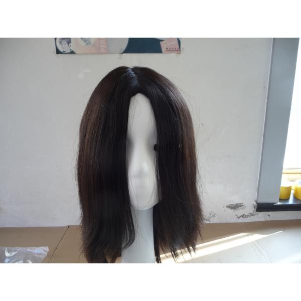 100% European Human Hair Jewish Kosher Wigs 10 Inches - 22 Inches Length