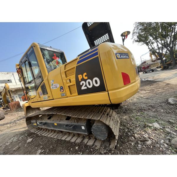 20 Ton Used Komatsu Excavator Hydraulic Crawler Excavator Backhoe PC200 Komatsu